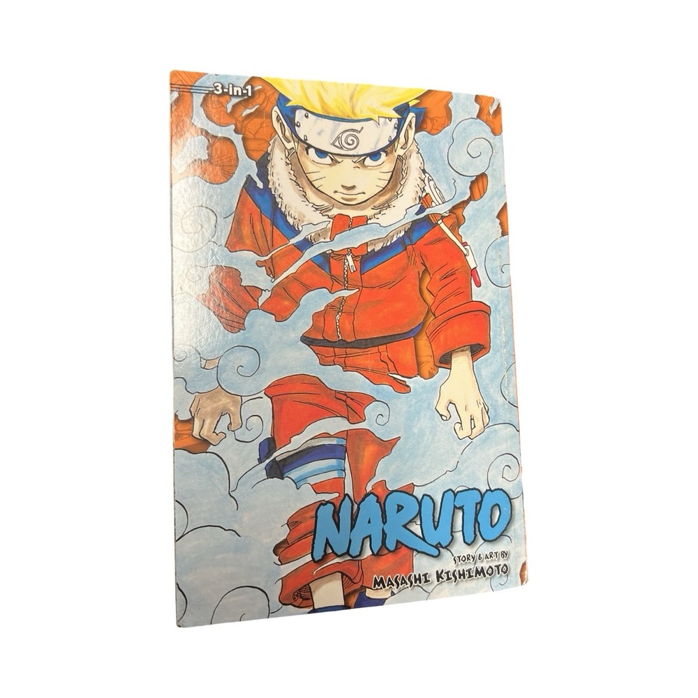 Naruto 3-in-1 Edition Omnibus Volume 1 Masashi Kishimoto VIZ Media Manga English